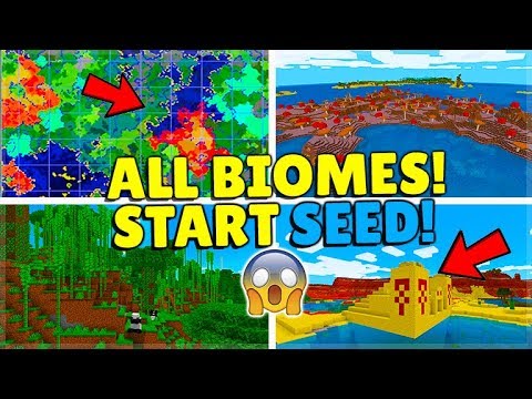 Ultimate Minecraft Seed: All Biomes in 4,000 Blocks!