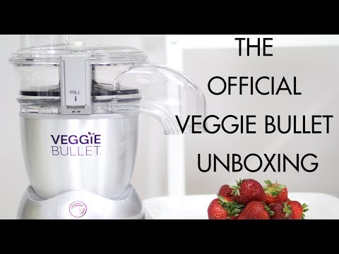 THE OFFICIAL VEGGIE BULLET 3 IN 1 UNBOXING