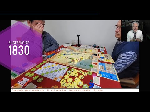 Sugerencias para primeras partidas del juego 1830