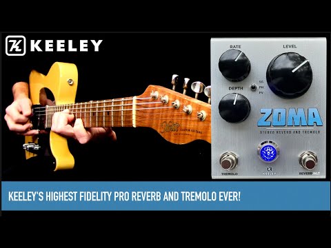 Keeley Zoma Stereo Reverb / Tremolo image 3