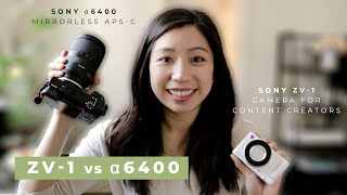 Sony ZV 1 vs a6400 (Tamron 17-70mm) quick comparison | My experience + stabilization test