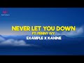 Example X Kanine Never Let You Down Ft Penny Ivy Lyrics Video