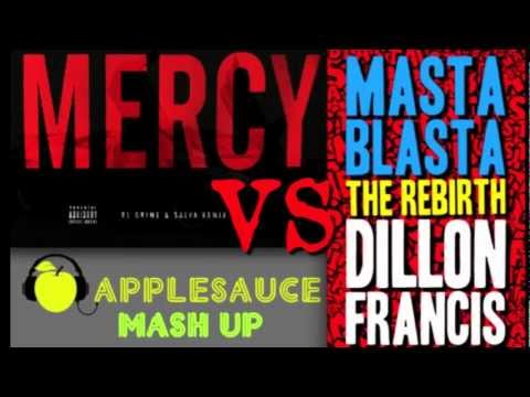 Mercy Masta Blasta - Dillon Francis vs Kanye West (DJ Applesauce Mashup)