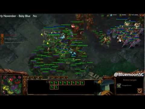 Ever wonder what a zerg forcefield looks like?