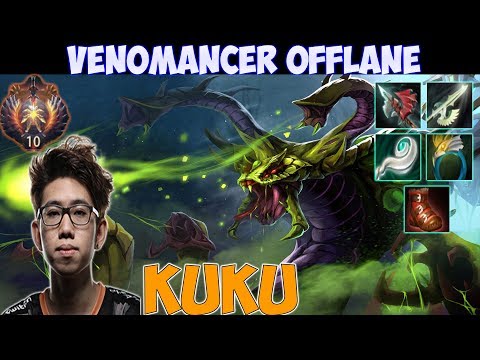 Kuku - Venomancer Offlane Gameplay  | Top Rank Pro Gameplay - Dota 2