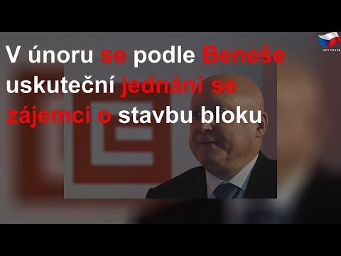 ČEZ bude v únoru jednat se zájemci o stavbu jaderného bloku