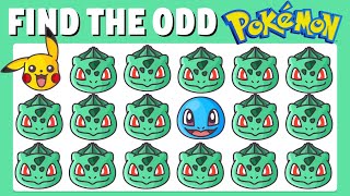 Find The Odd One Out | Pokemon Edition 🐉
