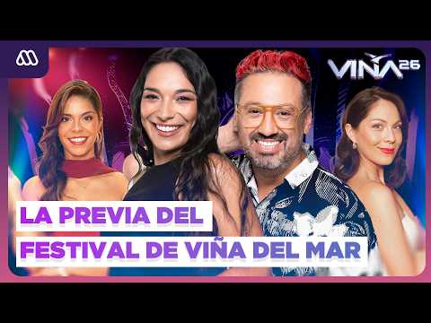La previa del Festival de Viña del Mar - Primera noche