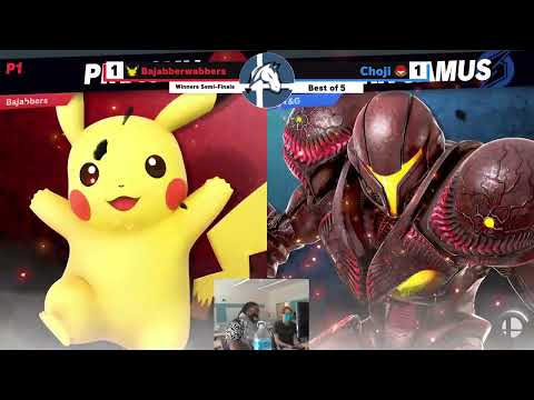 Smash at UC Davis #8 Winners Semi-Final - Bajabberwabbers (Pikachu) vs. $pamG0D Choji (Samus/Dark Sa