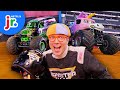 Blippi S Monster Truck JUMP Challenge Blippi S Job Show Netflix Jr