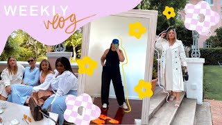 A BUSY WEEKLY VLOG  |  New furniture, friend dates, makeup & fitness  |  LeChelle Aldridge