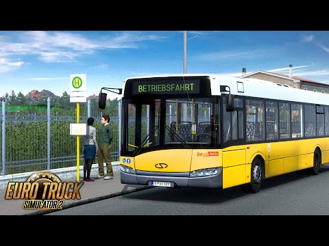 ETS2 DBus Mod: GRUNDORF im Solaris Urbino 12 | ETS 2 Bus Client