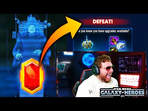 It's Time to STOP, CG! Worst Feeling Ever in Galaxy of Heroes - Sith Eternal Ticket Farming