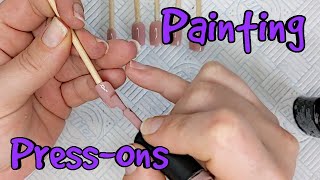 How to prepare and paint | press on nails