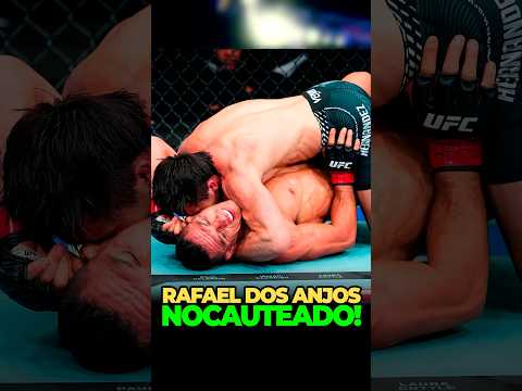 RAFAEL DOS ANJOS COMEÇOU BEM, MAS A IDADE PESOU E FOI NOCAUTEADO! #ufc #mma #rafaeldosanjos
