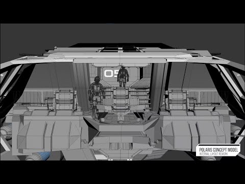 NvK "Lone Survivor" Supercut of Star Citizen's Polaris Concept Model Layout Rework