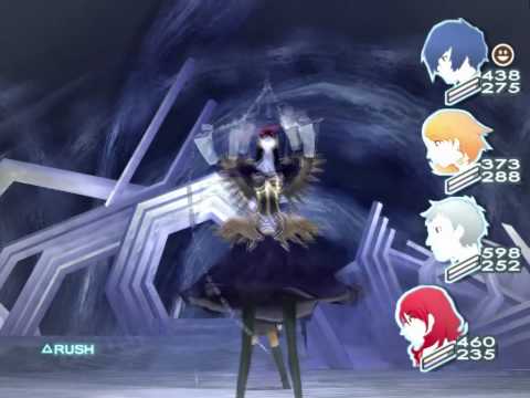 pcsx2 Persona 3 FES ''The Journey'' Tartarus Floor 252 Arcana Boss 11 Hanged Man Jotun Of Grief Hard