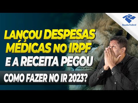 LANÇOU CPF DO MÉDICO E RECEITA PEGOU NO IMPOSTO DE RENDA