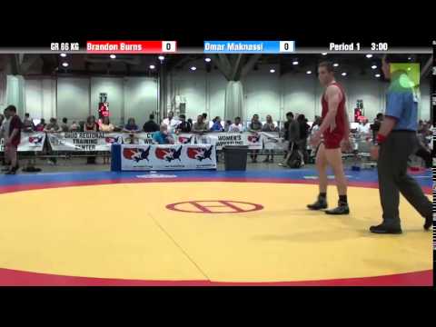 Greco GR 66 KG - Brandon Burns vs. Omar Maknassi