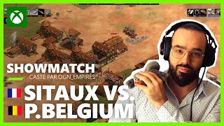 Xbox France & Age of Empires II: DE showmatch! SITAUX vs P.BELGIUM casté par OGN_Empires
