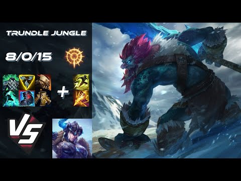 JUNGLE Trundle vs Sejuani - NA Grandmaster Patch 25.19