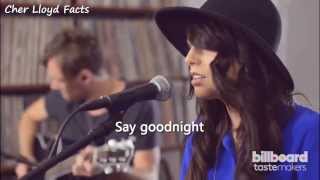 Cher Lloyd — Goodnight (Lyrics)