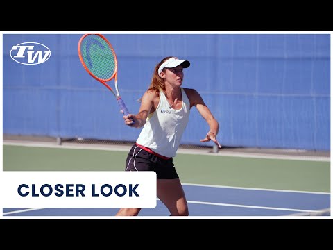 WTA Pro Luisa Stefani shares post match practice w/ doubles partner, Gaby Dabrowski (tips & drills)