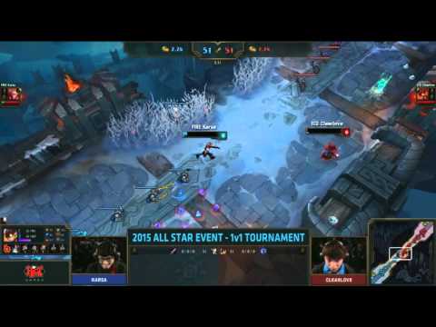 Karsa vs Clearlove - Ezreal vs Ziggs - All-Star 2015 - League of Legends