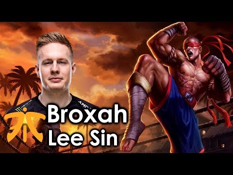 Broxah picks Lee Sin