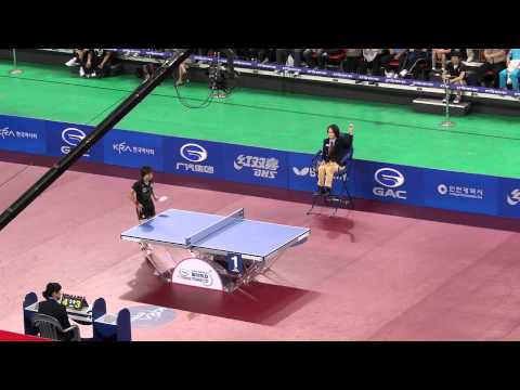 2012 KOREA Open 탁구대회 여자단식 결승 LIU Shiwen vs DING Ning #03