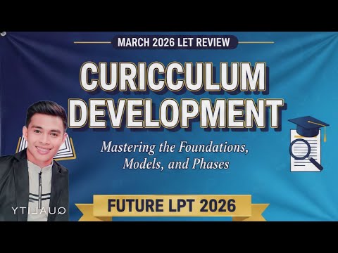 PROFESSIONAL EDUCATION CURRICULUM DEVELOPMENT MARCH 2026 LET  LET REVIEWER  DRILLS