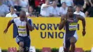 Asafa Powell's bouncing package
