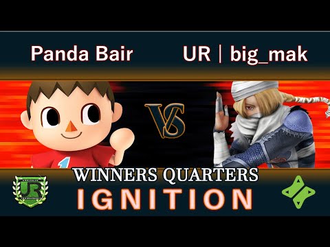 Ignition #117 WINNERS QUARTERS - Panda Bair (Villager) vs UR | big_mak (Sheik)