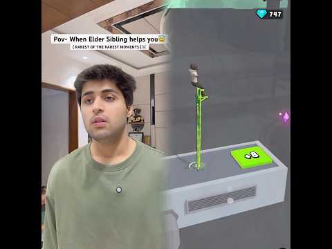 When elder sibling helps you😍 | Raj Grover | #shorts