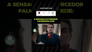 Deu pra descontar um pouco a raiva torcedor palmeirense? 🤣 #palmeiras #flamengo