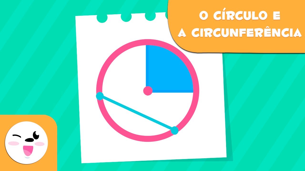 O círculo e a circunferência - figuras geométricas para crianças