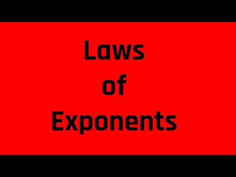 The Laws of Exponents: What You Need to Know for the Math Knowledge Subtest of the ASVAB