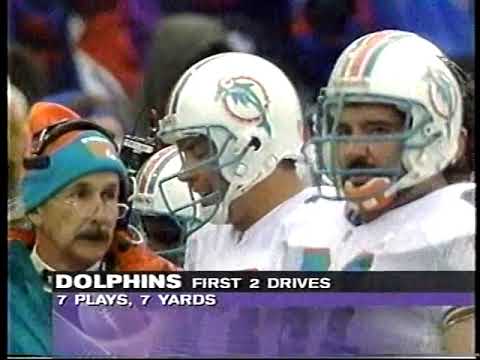 1995   Miami Dolphins  at  Buffalo Bills   AFC Wild Card Playoff