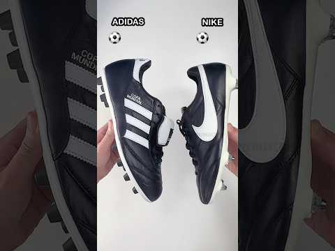 ADIDAS /// vs NIKE ✔️ 👀 #footballboots #soccercleats #cleats #adidas #nike