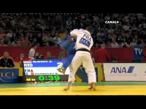 JUDO 2008 Tournois de Paris: Dex Elmont (NED) - Benjamin Darbelet (FRA)
