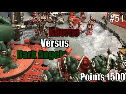 Khorne vs Dark Angels 1500 Points #51