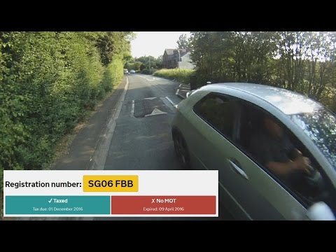 SG06FBB - Fails To Give Way + No MOT