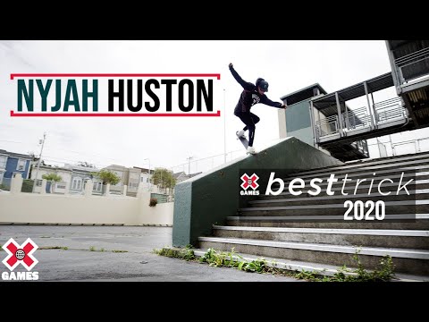 Nyjah Huston: REAL STREET BEST TRICK 2020 | World of X Games