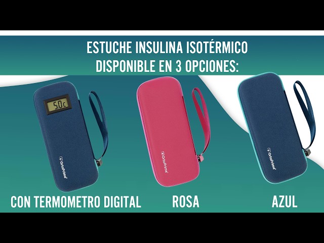 Vídeo relacionado con OrtoPrime Nevera para Insulina FRÍO X2 GELES INCLUIDOS Porta insulina - Isotérmico Insulina FRÍO 12H Nevera Insulina Viaje - Nevera Medicamentos Portátil para DIABÉTICOS 12H (Rosa)