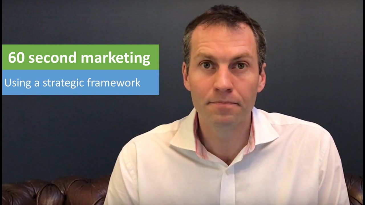 Using strategic marketing frameworks