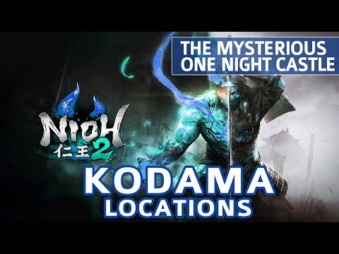 Nioh 2 - The Mysterious One Night Castle All Kodama Locations