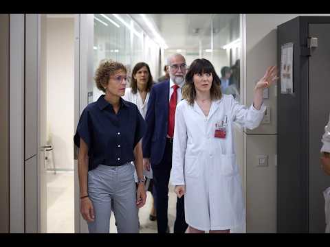 [VIDEO] Chivite conoce el nuevo servicio de farmacia del Hospital Reina Sofía de Tudela