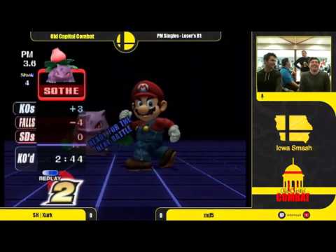 OCC Project M Singles - Grand Finals - Sothe (Ivysaur) vs Ellis (Mario)