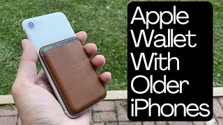 How To Use Apple iPhone Leather Wallet With Older iPhones Without Magsafe