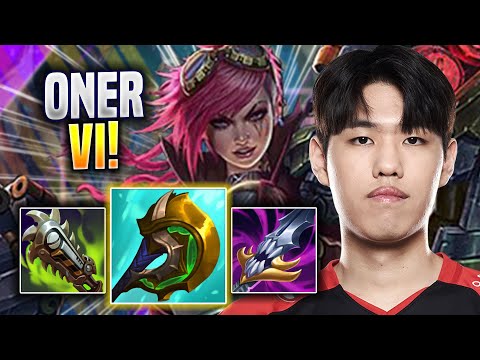 ONER IS SO CRAZY WITH VI! - T1 Oner Plays Vi JUNGLE vs Nidalee! | Preseason 2023